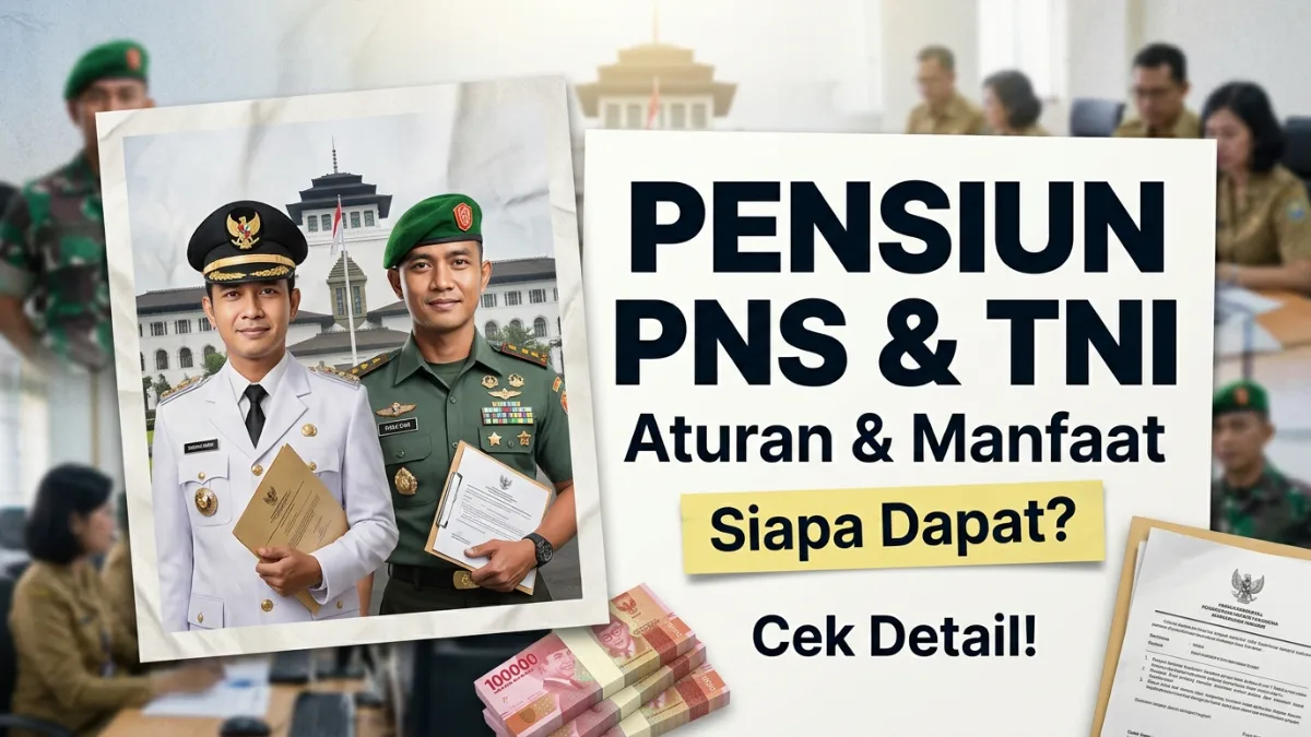 Pensiun PNS dan Militer di Indonesia: Manfaat dan Aturan